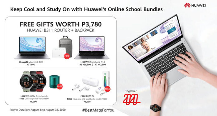 Keep cool and study on, with Huawei’s Online School Promo Bundles