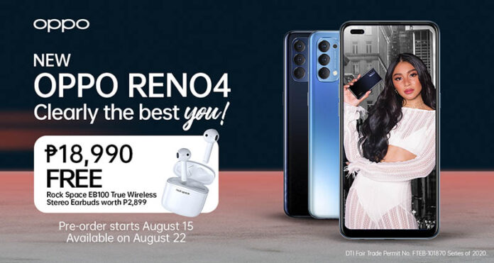 OPPO launches the newest OPPO Reno4 with Careless Music Manila for a #ClearlyTheBestYou