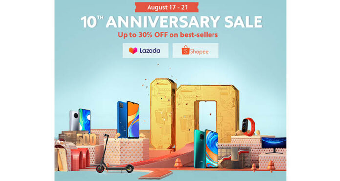 Xiaomi celebrates 10-year anniversary with special online deals