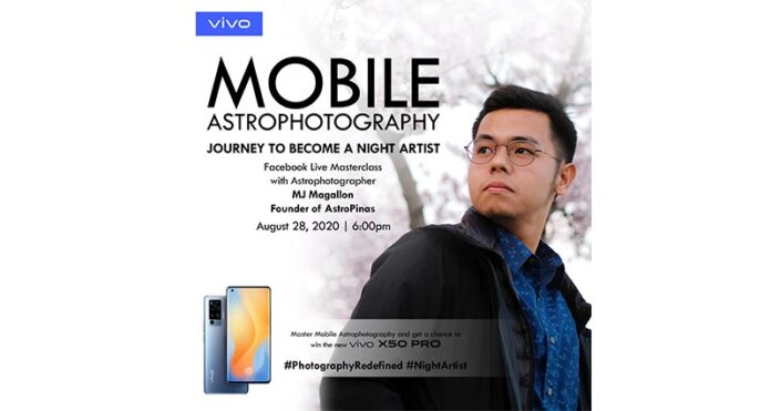 Catch vivo’s ‘Mobile Astrophotography’ workshop today at 6pm